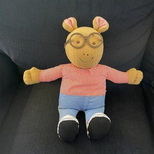 Vintage Playskool Talking Arthur Plush Hasbro Marc Brown 1996 PBS WORKS!